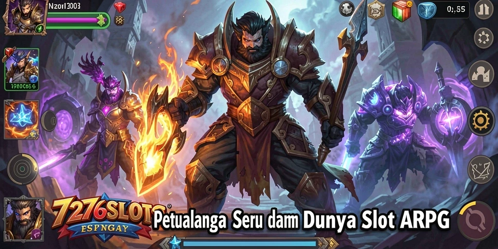 Screenshot utama 7276SLOTS menampilkan momen seru gameplay ARPG.
