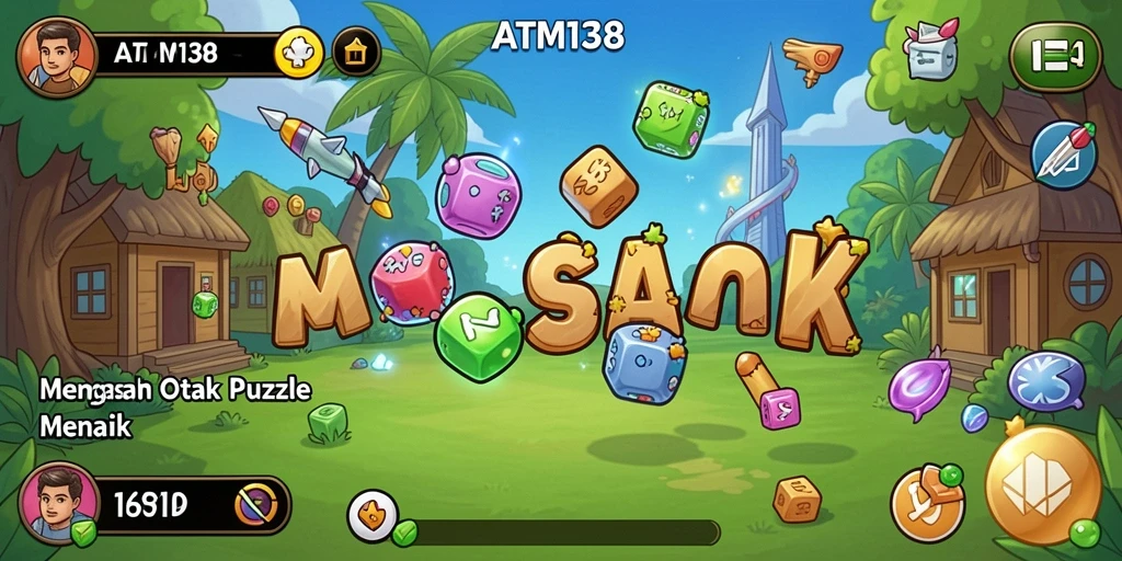 Gameplay menantang dan menarik dari ATM138 dengan berbagai puzzle.