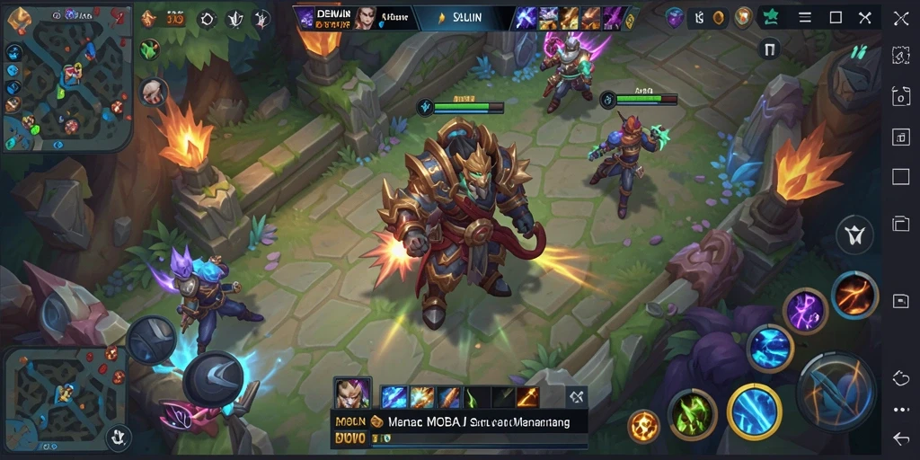 Tampilan pertarungan seru dalam DEWALIN, penuh aksi!
