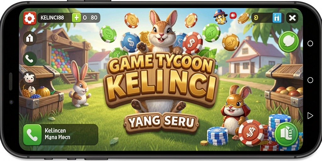 Gameplay KELINCI88 yang penuh warna dan interaktif.