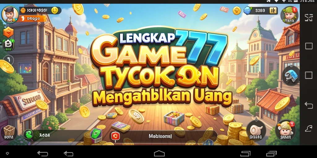 Screenshot gameplay LENGKAP777 menampilkan aktivitas manajerial yang menarik.