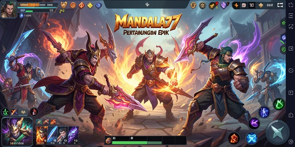 Gameplay seru dan strategi menarik dalam MANDALA77.