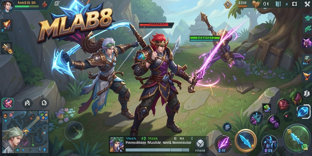 Tampilan gameplay menarik dari MLBB8 saat memainkan lagu favorit.