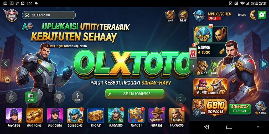 Tampilan antarmuka OLXTOTO yang memudahkan pengguna