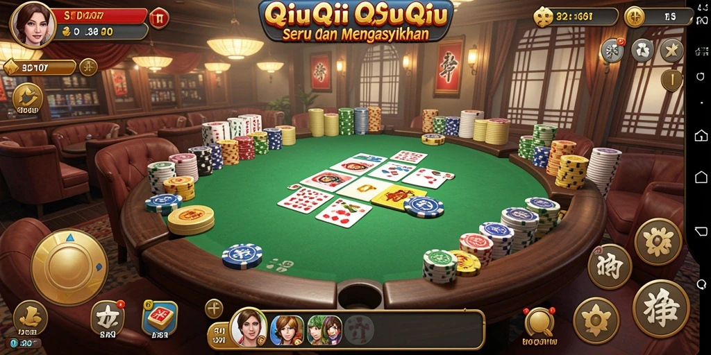 Gameplay QiuQiu yang seru dan menarik di SD107.