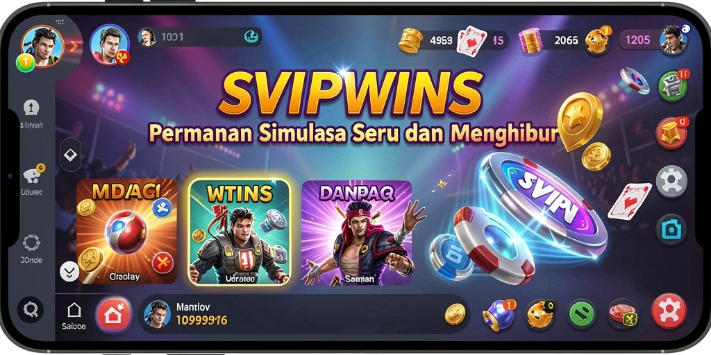 Tampilan menarik dari gameplay <strong>SVIPWINS</strong> yang mengasyikkan.