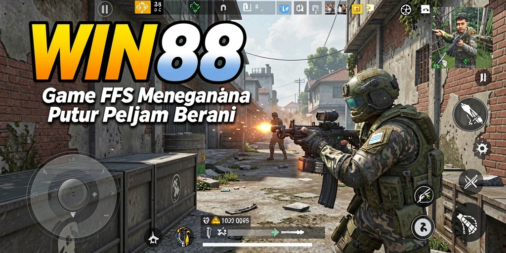 Gameplay mendebarkan dalam pertempuran FPS di WIN88.
